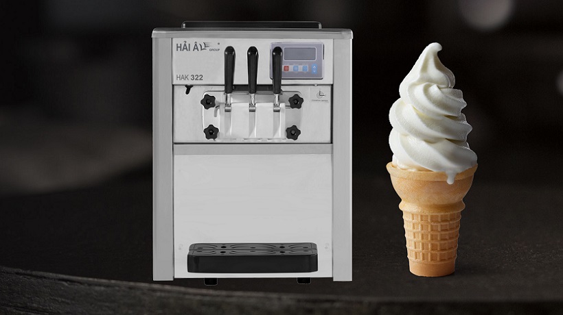 máy làm kem tươi bao gồm những bộ phận nào?